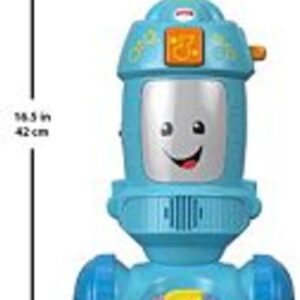 Fisher-Price Toddler Toy Laugh & Learn Light-Up Learning Vacuum Musical Push Along for Pretend Play Infants Ages 1+ Years​