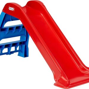 Little Tikes First Slide Toddler Slide, Easy Set Up Playset for Indoor Outdoor Backyard, Easy to Store, Safe Toy for Toddler, Slip And Slide For Kids (Red/Blue), 39.00 inch L x 18.00 inch W x 23.00' inch H