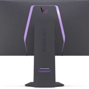LG 32GS95UE-B 32” Ultragear™ OLED Gaming Monitor with UHD Display Dual Mode 240Hz, 480Hz 0.03ms G-SYNC, FreeSync Premium Pro, HDR400 True Black, HDMI 2.1, Anti-Glare Tilt/Height/Swivel Stand
