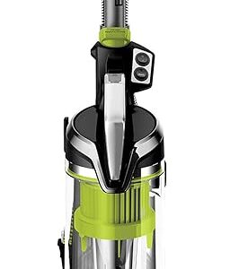 BISSELL Pet Hair Eraser Turbo Upright Vacuum, Lightweight, Tangle-Free Brush Roll, Headlights, Powerful Pet Hair Pickup, SmartSeal Allergen System, Green, 2475C