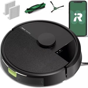 iRobot Roomba 104 Vac Robot Vacuum - Intense Power-Lifting Suction, Smart & Fast Home Mapping, Ideal for Pet Hair, LiDAR Navigation, Multi-Surface Cleaning, Cleans in Neat Rows, Self-Charging