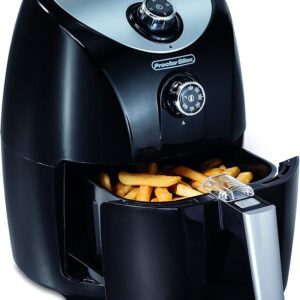 Proctor Silex Air Fryer 35055 , 2.2 QT, Black