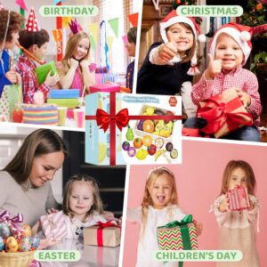 Airlab Wooden Play Food Set for Kids Kitchen Accessories Pretend Cutting Fruits Montessori Educational Toys for Toddlers 3-5 Year Old Boys Girls