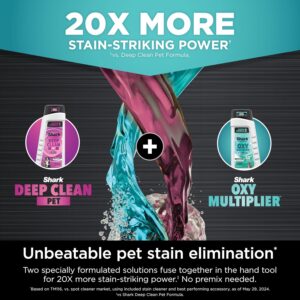 Shark StainStriker HairPro Pet, Portable Spot, Stain, & Odour Eliminator for Carpets, Area Rugs, Upholstery, Cars, with Bonus Accessories and Cleaning Solutions, Perfect for Pets, Copper, PX251C