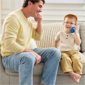 Ms. Rachel Official Electronic Talk with Me Learning Phone with Conversational Phrases, Educational Toys & Toddler Toys for Girls & Boys Ages 1-3+