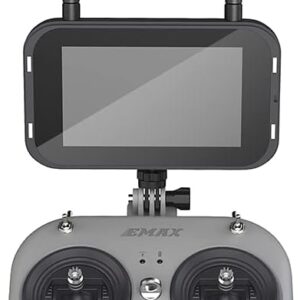 Tinyhawk Lite FPV Drone with Camera RTF Kit With FPV Goggles and Remote Control for Beginners Ready To Fly Set with ERLS RunCam Nano 3 VTX 25mW 100mW 400mW Super Light 37g 75mm 750mAh