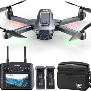 Drones with Camera for Adults 4K, WF33 GPS Foldable FPV Drone with 4.5