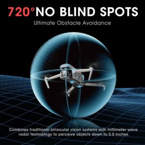 Autel Robotics EVO MAX 4N V2, Starlight Night-Vision/ Wide/ Thermal/ L~aser 4 Cameras in One UAV, Upgrade of MAX 4T V2/ 4N, 5KM Night Vision Observation, A-Mesh 1.0, 720° Obstacle Avoidance, Triple Anti-Jamming, Hot-Swappable, 42 Mins, IP43, Autel SDK